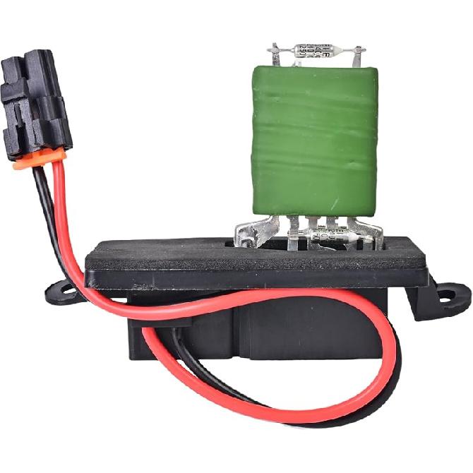 Резистор вентилятора отопителя HVAC Совместим с 1999-2006 Chevy Silverado GMC Sierra 1500 2500 3500 2000-2002 Yukon XL Резистор вентилятора отопителя Заменяет#