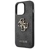 Etui Do Iphone 14 Pro Guess Hardcase 4G Big Metal Logo Szare