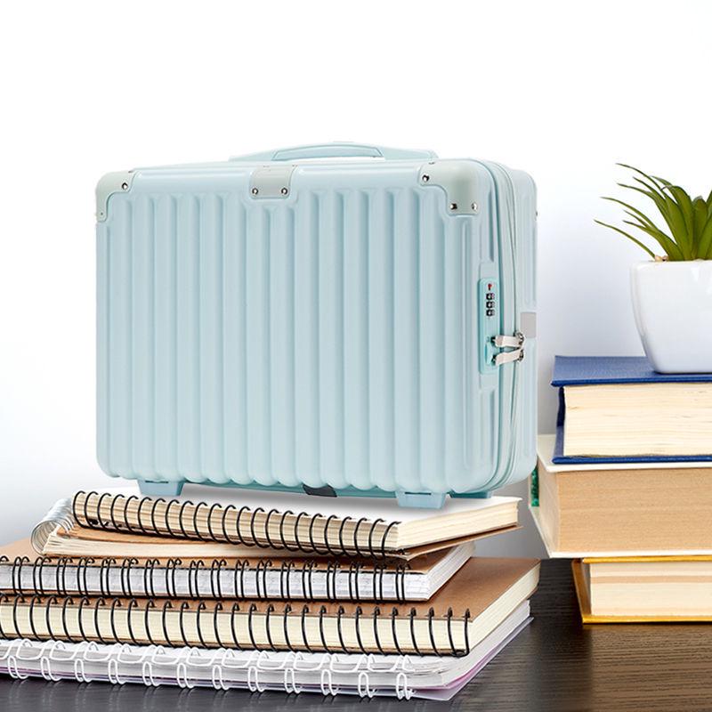 16-Inch Women's Trolley Case with 13-Inch Makeup and Travel Handbag