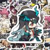 108 Pieces of Creative Waterproof Stickers Featuring Q-version Cute Cartoons of Arknights