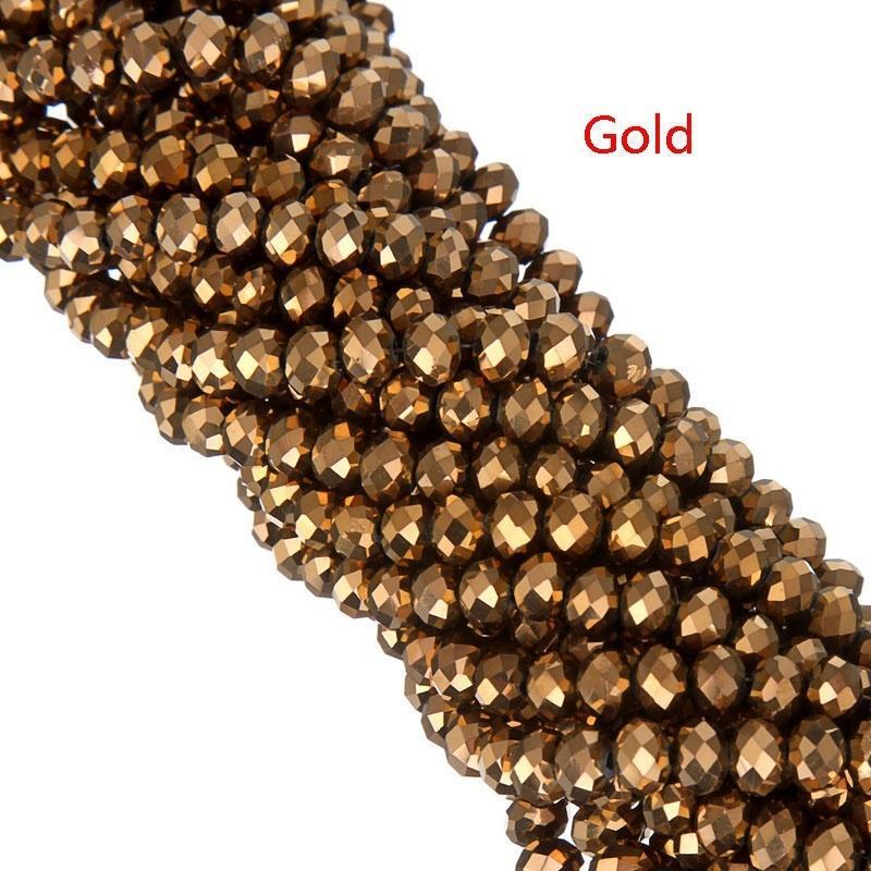 For Jewelry Making Wholesale Crystal Glass High-quality 70pcs 8mm Hot Sale Necklace Bracelet DIY Crafts Spacer Beads Beads