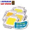 Светодиодный чип DC 12V 24V 10W 20W 30W 50W 100W Теплый Натуральный Холодный Белый 3000K 4000K 6000K Без драйвера COB Для прожектора Светодиодные бусины