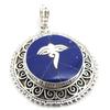 [J3939] - Silver 'Hatari' Lapis Lazuli Pendant