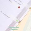 200Sheets Colorful Transparent Fluorescent Index Tabs Pet Sticky Note Page Marker Planner Stickers Office School Supplies