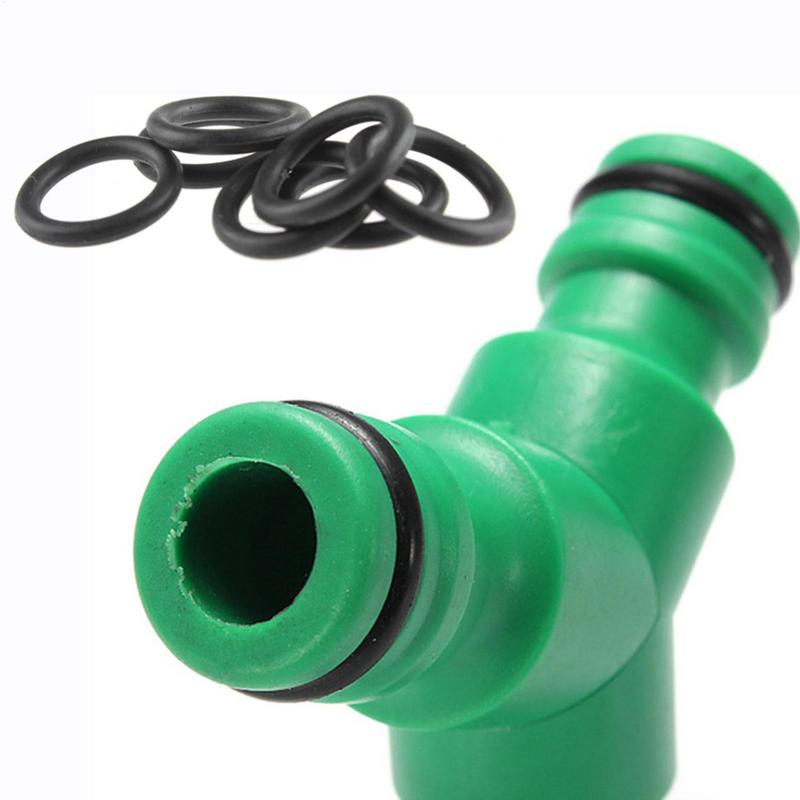 Набор из 50 уплотнительных колец Садовые поливочные ирригационные аксессуары Прокладка Шайба Плоское кольцо Прокладка Шайба Резиновое кольцо Уплотнение для крана Труба Трубка