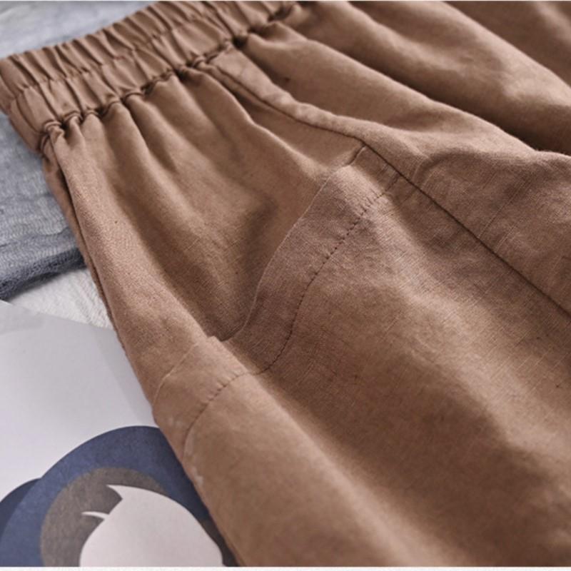 Johnature Женские винтажные юбки трапециевидной формы, сплошной цвет, эластичная талия, лоскутные карманы, весенние повседневные женские юбки