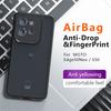 Для Motorola Edge 50 Neo 5G/Moto S50 5G/Thinkphone 25 5G Чехол Кожаный на ощупь ТПУ+ПК Матовый Чехол для телефона, Прозрачный черный