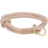Semi-choke Collar - Trixie - Soft Rope - Pink - Medium - Adjustable Traction Reducer