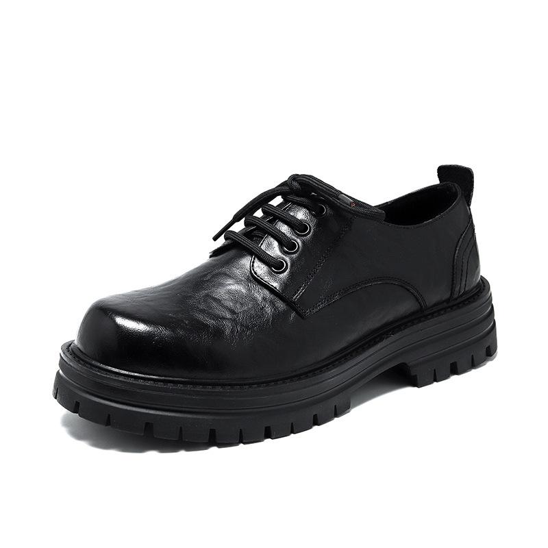British Style Small Leather Shoes Men'S Autumn And Winter New Japanese Uniform Retro College Shoes 65225-R