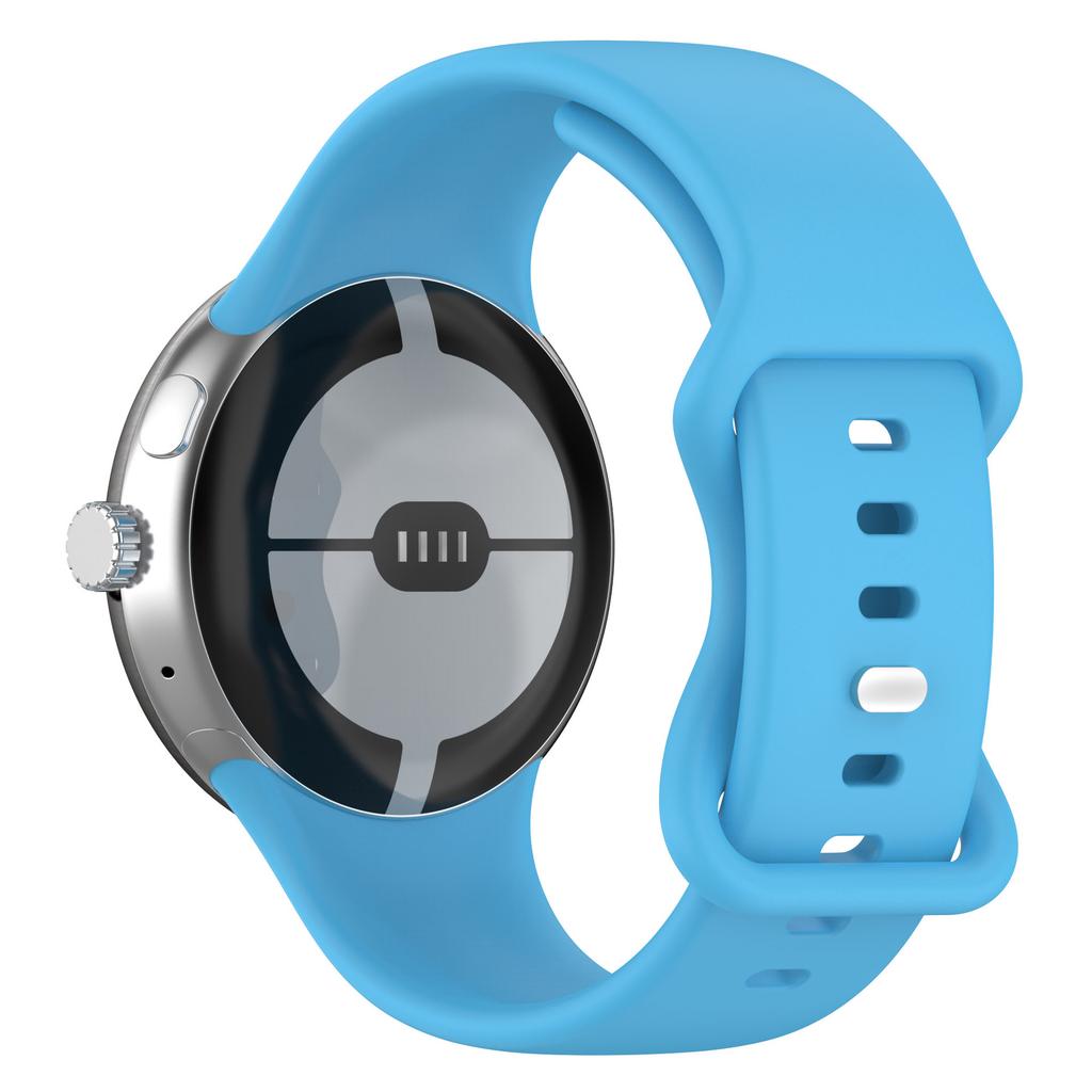 Силиконовый ремешок для Google Pixel Watch 3 Ремешки 41 мм 45 мм Женский Мужской Спортивный Водонепроницаемый ремешок для Pixel Watch 2 Ремешок Google Pixel Watch