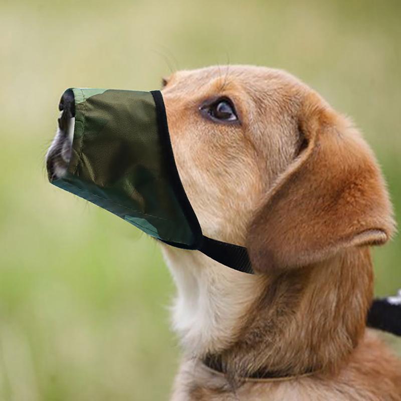 Регулируемые дышащие защитные намордники для собак, против укусов, лая и жевания