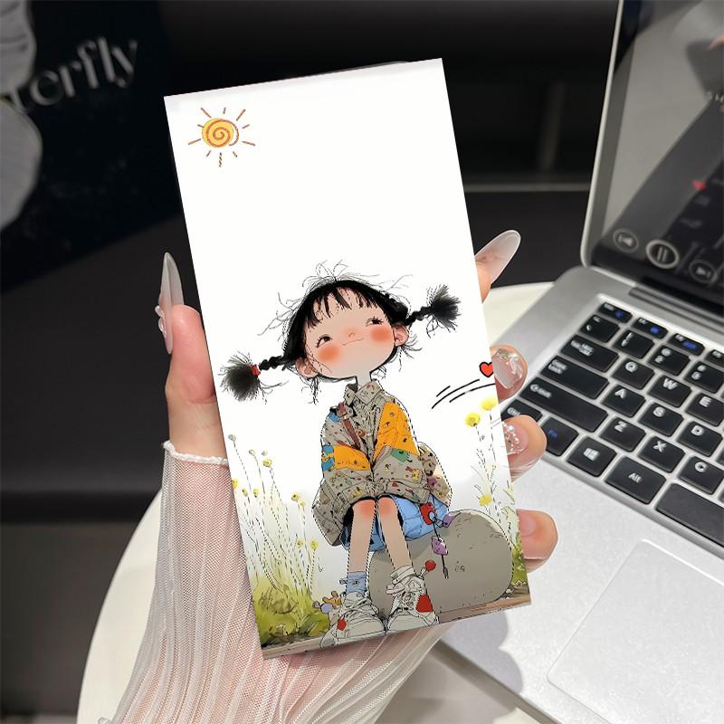 For Huawei P Smart 2021 Phone Case Trendy Fantasy Design Tempered Glass Bumper For Huawei Y7A PPA-LX3 PPA-LX1 PPA-LX2 Back Cover