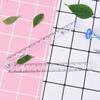 Clear Plastic Acrylic Folding Straight Rulers 30Cm Drawing Kid School Supplies