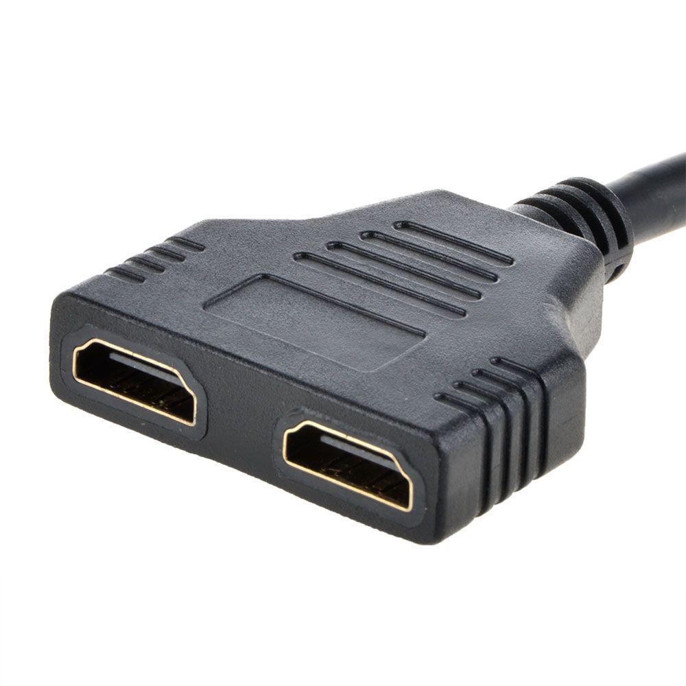 Sagit  1080P  Port Male To 2 Female 1 In 2 Out Splitter Cable Adapter Converter