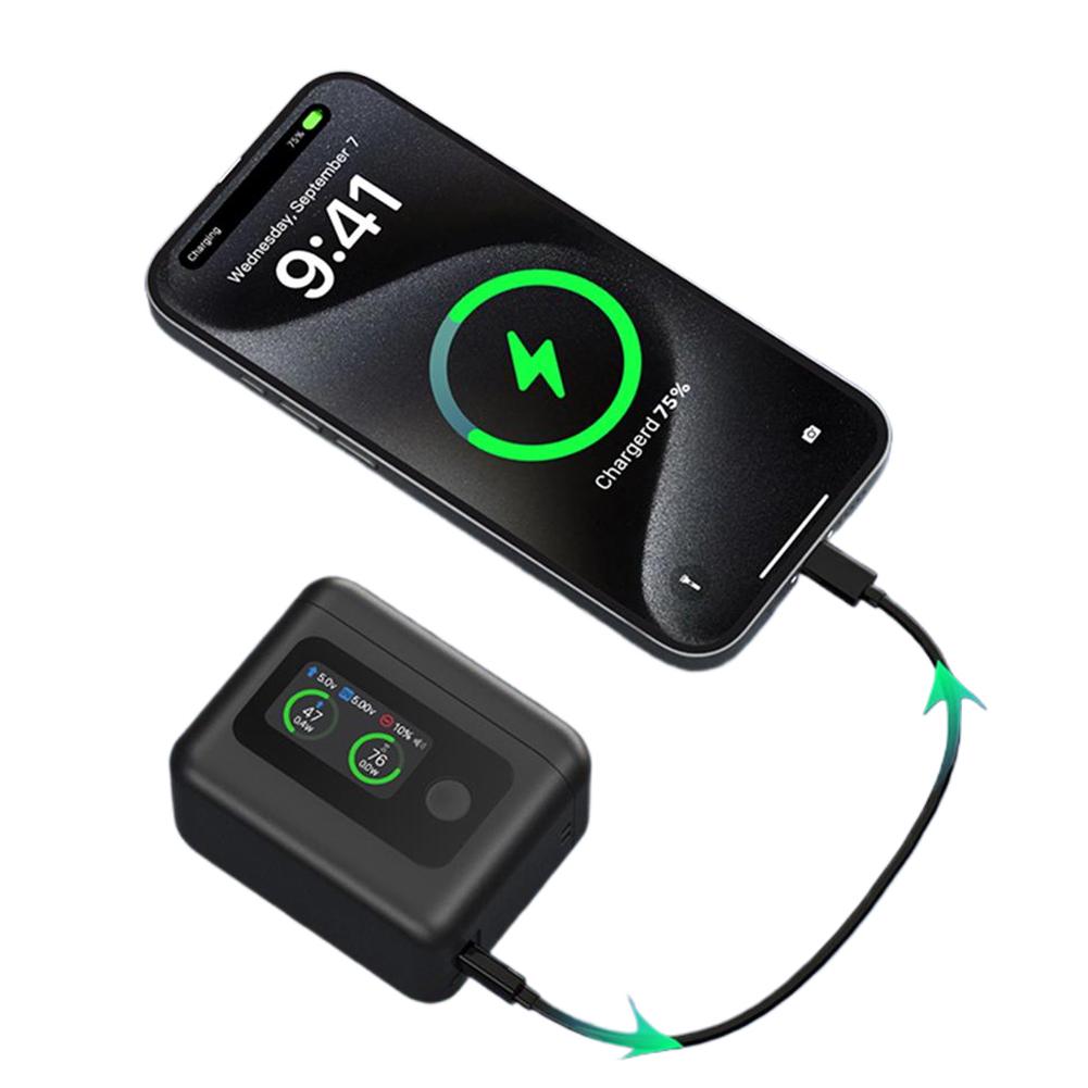 Для Insta360 X5 Зарядный кейс для аккумулятора USB-C Перезаряжаемый Портативный зарядный бокс для аккумулятора Хранилище для зарядного устройства аккумулятора Аккумуляторные компоненты