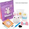 Beginner Crochet Kit with Crochet Hooks Yarn Set DIY Crochet Stuffed Animal Kits Jkw