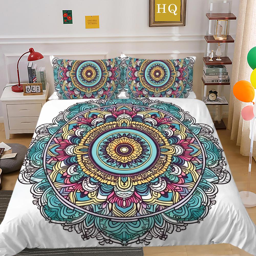 Комплект постельного белья для дома с 3D принтом дурмана, полиэстер, пододеяльник, женские постельные принадлежности, костюмы, мягкий домашний текстиль королевского размера