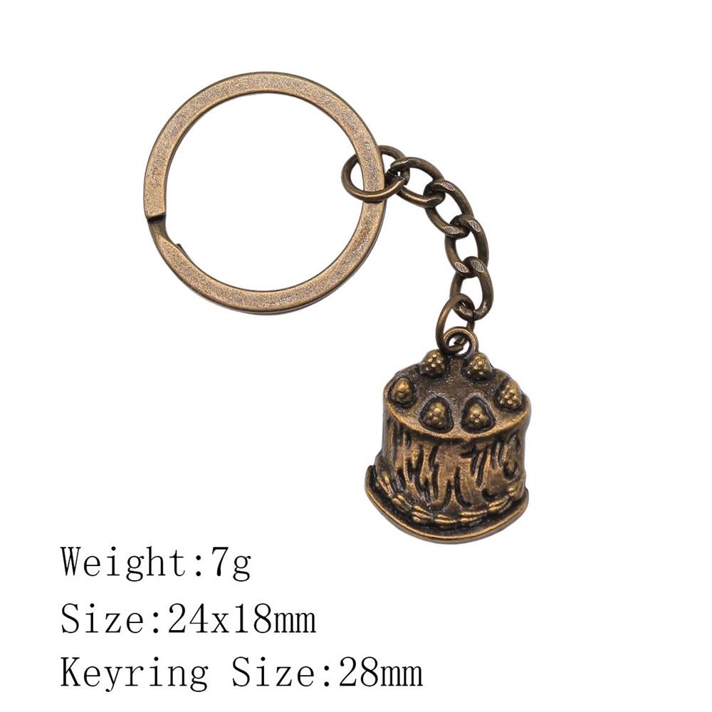 Брелок тренда 2025 года для женщин, брелок для ключей с едой, дешевые вещи, женский брелок