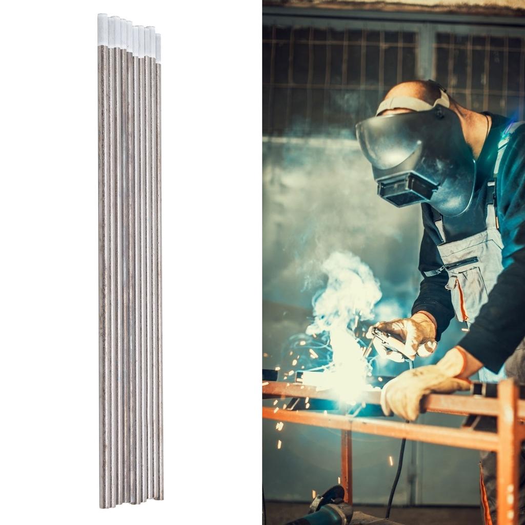 10 шт. WZ8 стержень циркониевый вольфрамовый электрод дуговая игла для сварки алюминия белый 3,2 мм