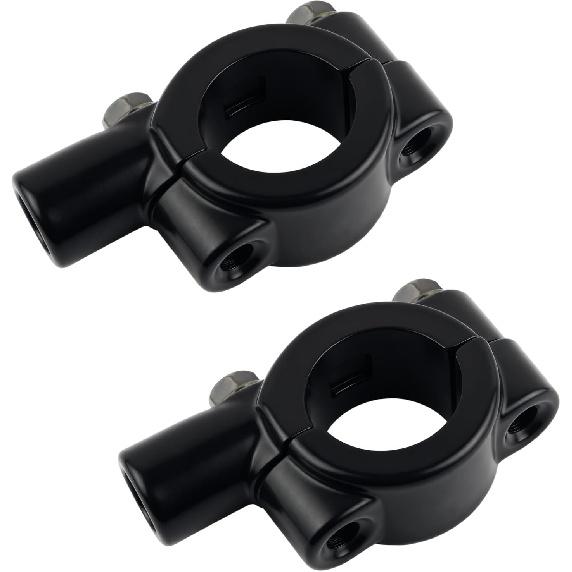 2PCS Motorcycle Mirror for Handlebars Mount,8mm Thread Handlebar Mount for Motorcycle Rear View Mirrors,Motorcycle Side Mirror Adaptor for Bike/ATV