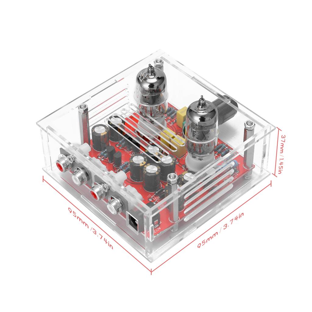 6J1 Ламповый усилитель Предусилитель Плата Двухканальный Класс Тон Предусилитель Платы С Отделкой Cryst