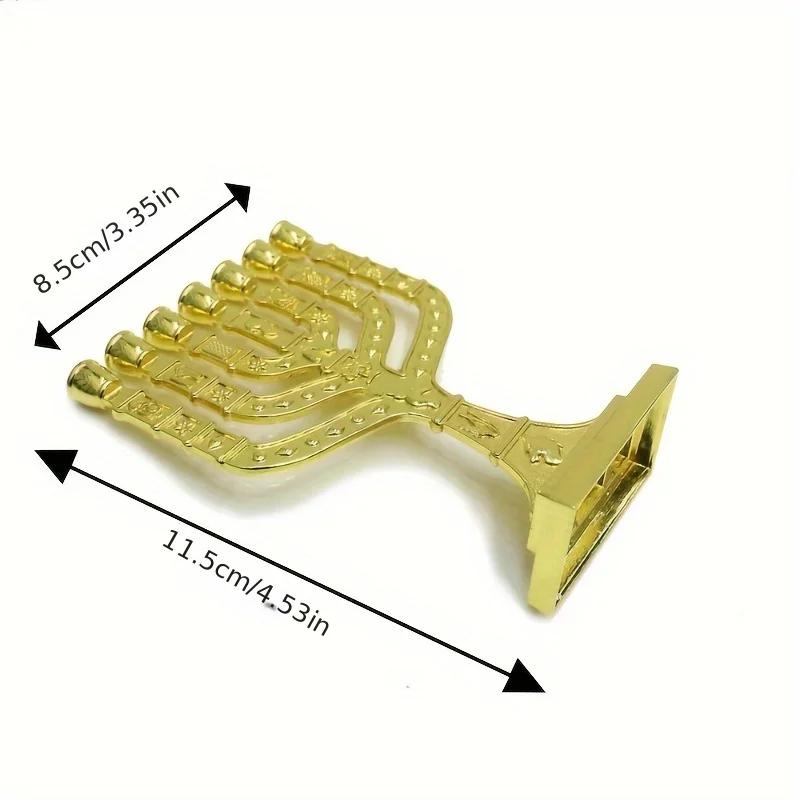 1шт Менора подсвечники Религиозные Канделябры Ханука подсвечники 7 веток подсвечник