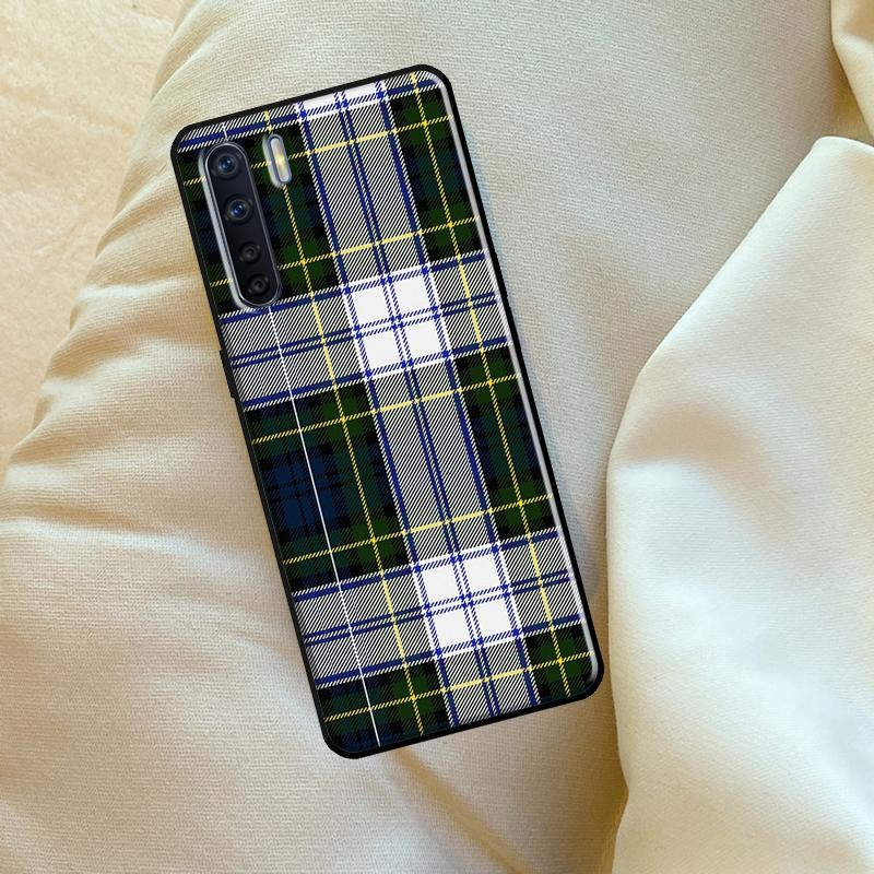 Clan Stewart Dress Tartan Plaid Case For Oppo A17 A94 A74 A54 A60 A40 A80 A16 A76 A96 A98 A58 A78 A18 A38 A57 A15 A5 A6 Pro