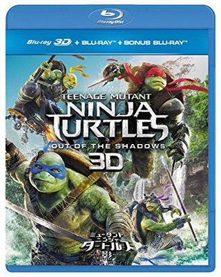 [Б/У] Черепашки-ниндзя: Из тени 3D + Blu-ray + Бонусный Blu-ray (комплект из 3 дисков) [Blu-ray] / День