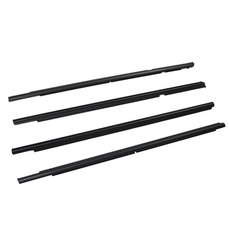 4Pcs Car Window Rubber Trim For Mitsubishi Lancer 2.0L 2.4L 2008-2017 Weatherstrip Seal Door Moulding Trim 5727A005 5727A006