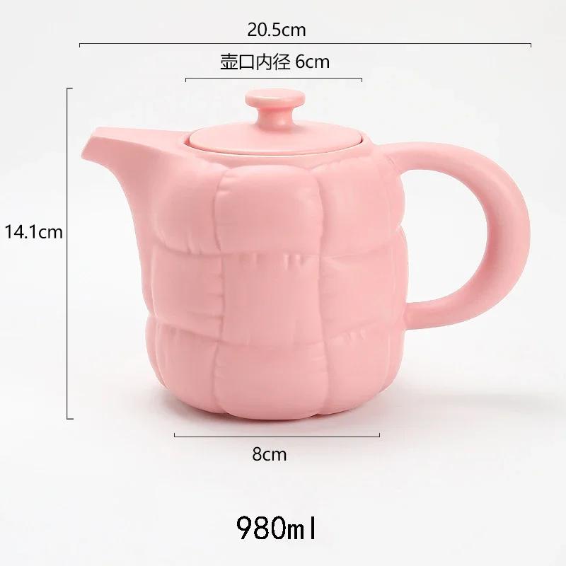 Creative Sofa Ceramic Coffee Cup Sets Cute Sweet Couple Mugs Light Luxury Fashion Home Tea Set Coffee Pot Exquisite Tableware