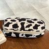 Large Capacity Pen Bag Cow Patterned Stationery Bag New Pencil Case  Students Supplies