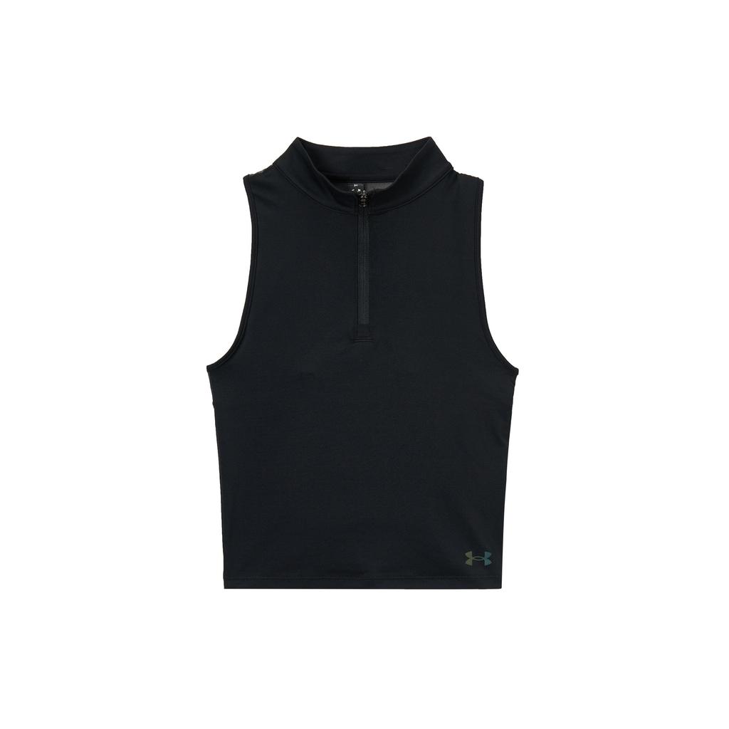 Under Armour Vanish Elite Rush Дышащая Спортивная Мода Комфортная Майка Без Рукавов Женские Топы Черный 1389874-001