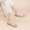 Leather Sandals Women's New Summer Comfortable Fashion Beef Tendon Soft-soled Flats