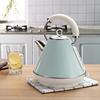 1.8L Retro Electric Kettle Stainless Steel Teapot 1800W Household Thermo Pot Detachable Mesh Filter Thermostat Tea Pot 220V