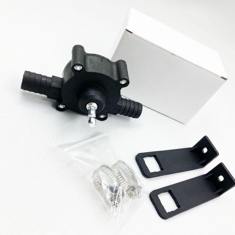 Compact Electric Drill-Powered Self-Priming Water Pump