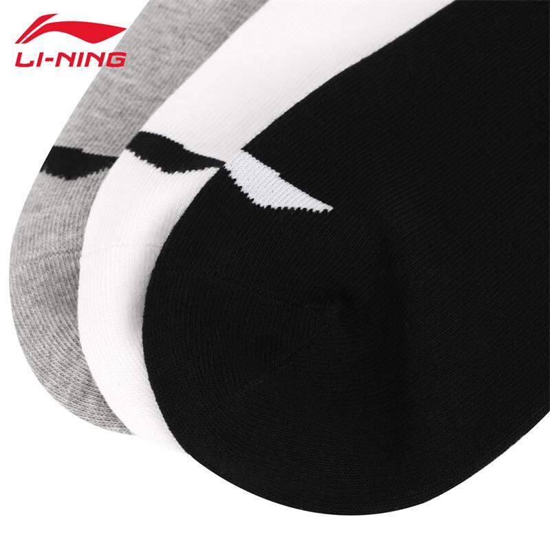 Li-Ning Дышащие короткие носки унисекс, 3 пары
