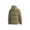 Adidas Reversible Down Jacket With Solid Logo Print Men Outerwear Khaki-Brown EH4009