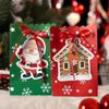 Christmas Gift Box Candy Bag Snowflake Birthday Gift Package Santa Claus Elk Christmas Tree Paper Bag Christmas Decoration