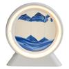 Sandscape Движущаяся песочная картина Зыбучие пески Настольная лампа Жидкие песочные часы Песочная живопись Текущий песок Свет для спальни Домашний декор Подарок