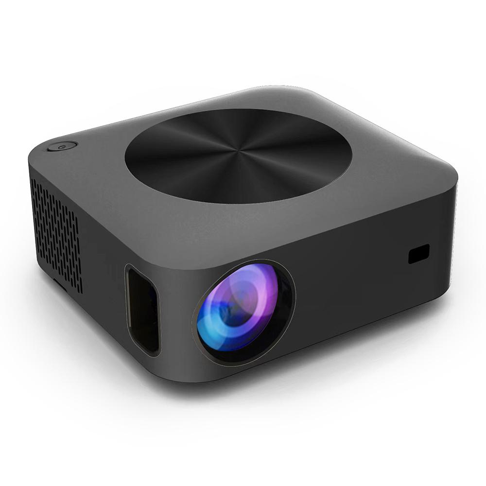 Мини-проектор со штативом, беспроводные портативные кинопроекторы 4K, срок службы лампы 30 000 часов