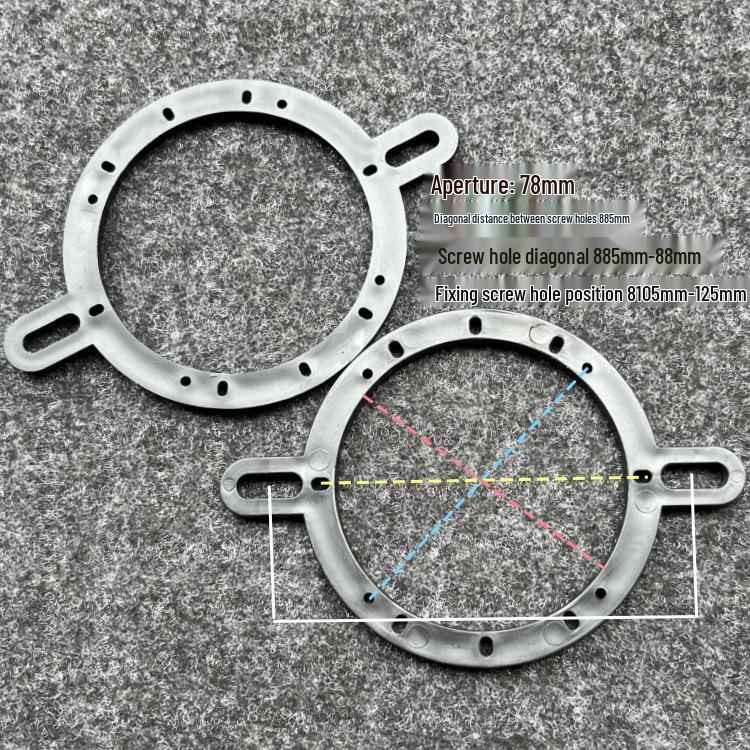 Основание кронштейна динамика на приборную панель автомобиля для аудиомодификации