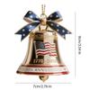 250th Anniversary Bell Ornament Anniversary Bell Ornament 250th Anniversary Patriotic Bell Ornament for Christmas Tree