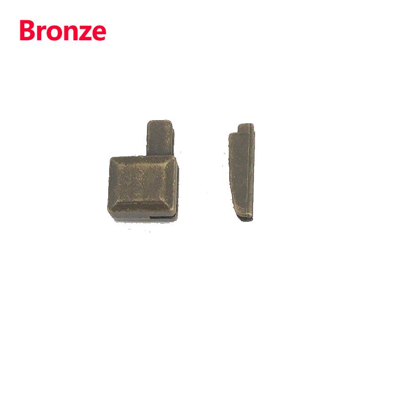 5 комплектов металлических головок-слайдеров для застежек-молний, фиксаторов, вставных штифтов, верхних фиксаторов для застежек-молний, комплектов для самостоятельного шитья и ремонта одежды