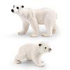 Имитация Полярное животное Статическая фигурка Украшение Белый медведь Медвежонок Раннее детство Познавательная модель