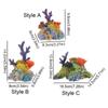 Имитация коралла Ландшафтный дизайн Декорация кораллового рифа Укрытие для рыб и креветок Аквариум