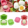 2x Cute Cartoon Boiled Egg Rice Mold Bento Maker Sandwich Cutter Kitchen Tools