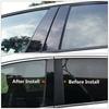 Glossy Black Window Door Column B C Pillar Post Cover Trim for Kia Sorento  2010-2018 2019 2020 2021 2023 Decoration Stickers