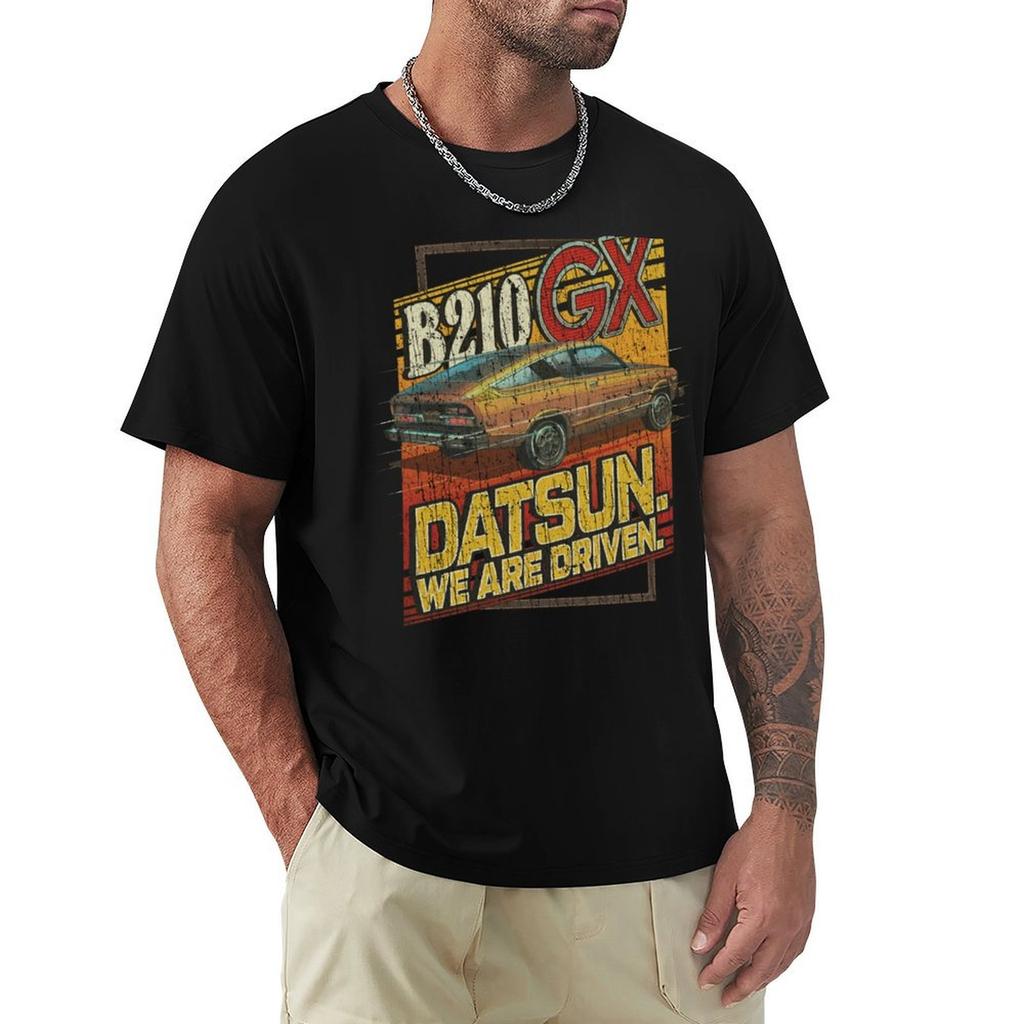 Datsun B210 GX 1978 TShirt summer top gifts for boyfriend mens shirts graphic tee