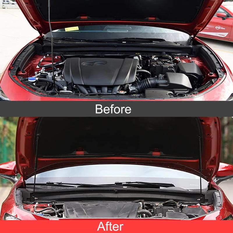 For Mazda 3 2020 2021 2022 2023 Car Accessories Steel Front Bonnet Hood Lift Support Shock Struts