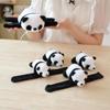 Soft Plush Hand Ring Lightweight Snap Wrap Kawaii Panda Slap Bracelet